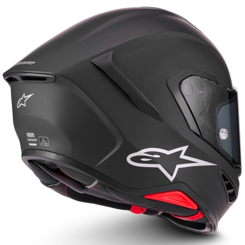 Κράνος μοτοσικλέτας Alpinestars S-R7 Solid full face, ματ μαύρο