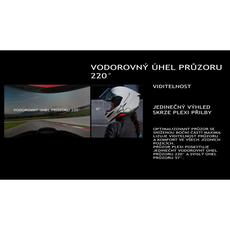 Κράνος μοτοσικλέτας Alpinestars S-R7 Solid full face, μαύρο