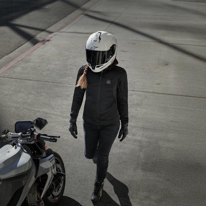 Κράνος μοτοσικλέτας Alpinestars S-R7 Solid full face, λευκό