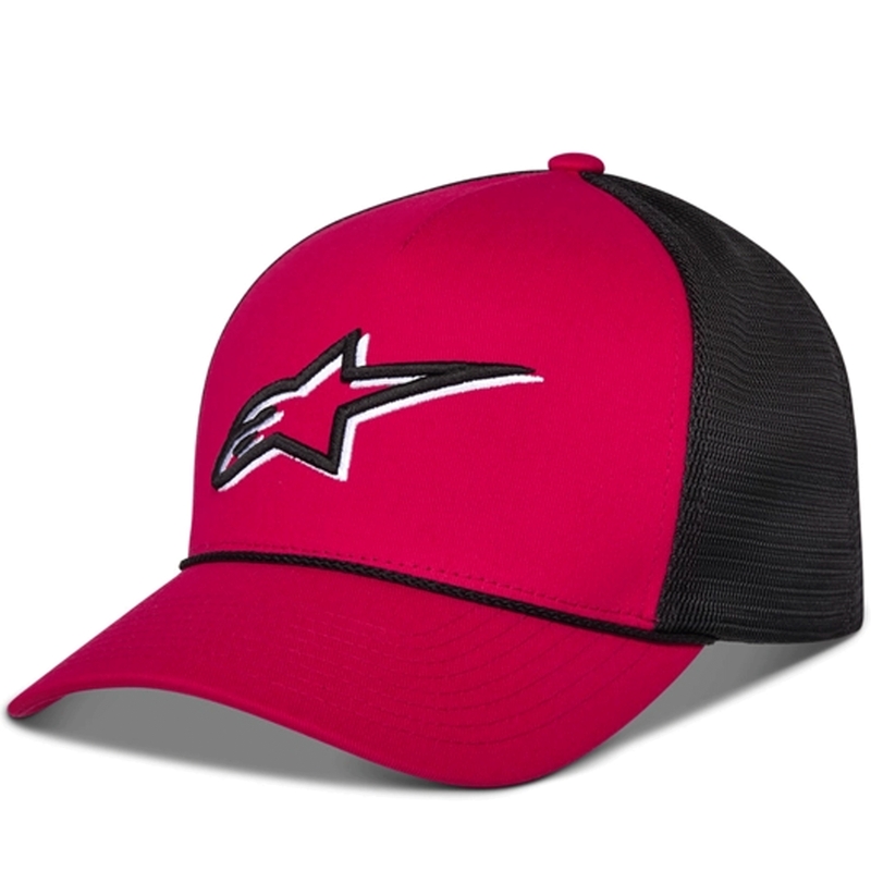 Καπέλο Alpinestars Ageless Shadow Trucker κόκκινο-μαύρο