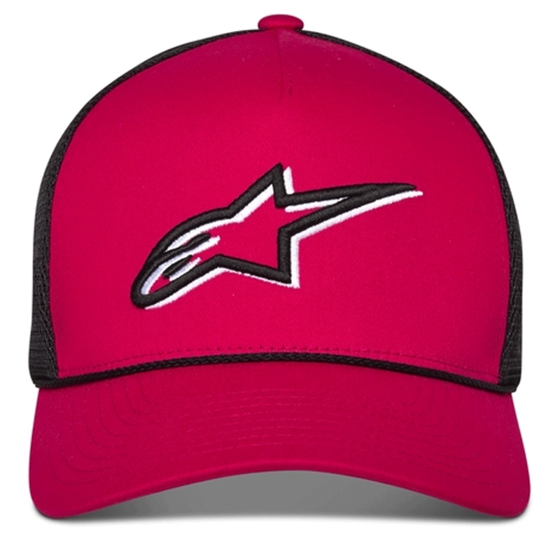 Καπέλο Alpinestars Ageless Shadow Trucker κόκκινο-μαύρο