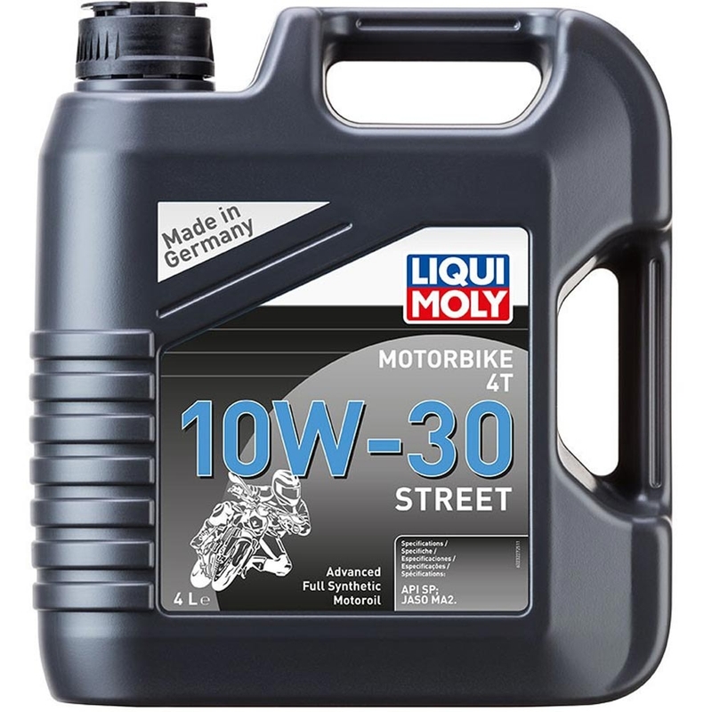 LIQUI MOLY Συνθετικό λάδι κινητήρα για μοτοσικλέτες 4T 10W40 Street 4 l