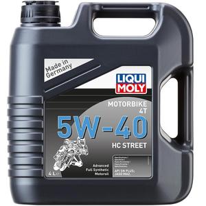 Συνθετικό λάδι κινητήρα LIQUI MOLY Motorbike 4T 5W40 HC Street 4 l