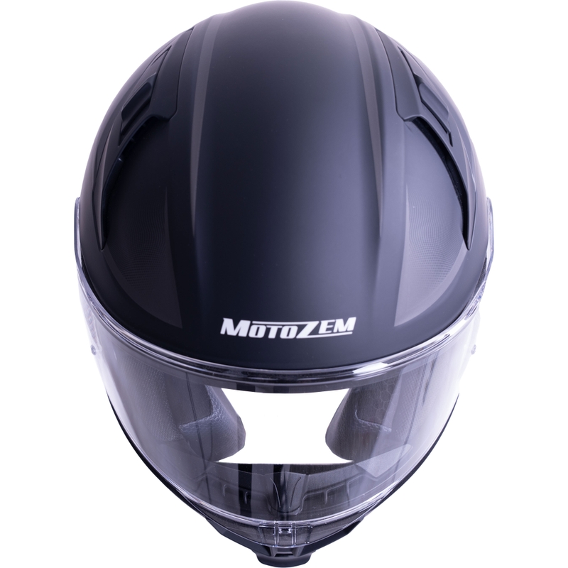 Κράνος μοτοσικλέτας MotoZem Guardian full-face μαύρο ματ - δείγμα
