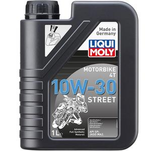 Συνθετικό λάδι κινητήρα LIQUI MOLY Μοτοσικλέτα 4T 10W30 Street 1 l