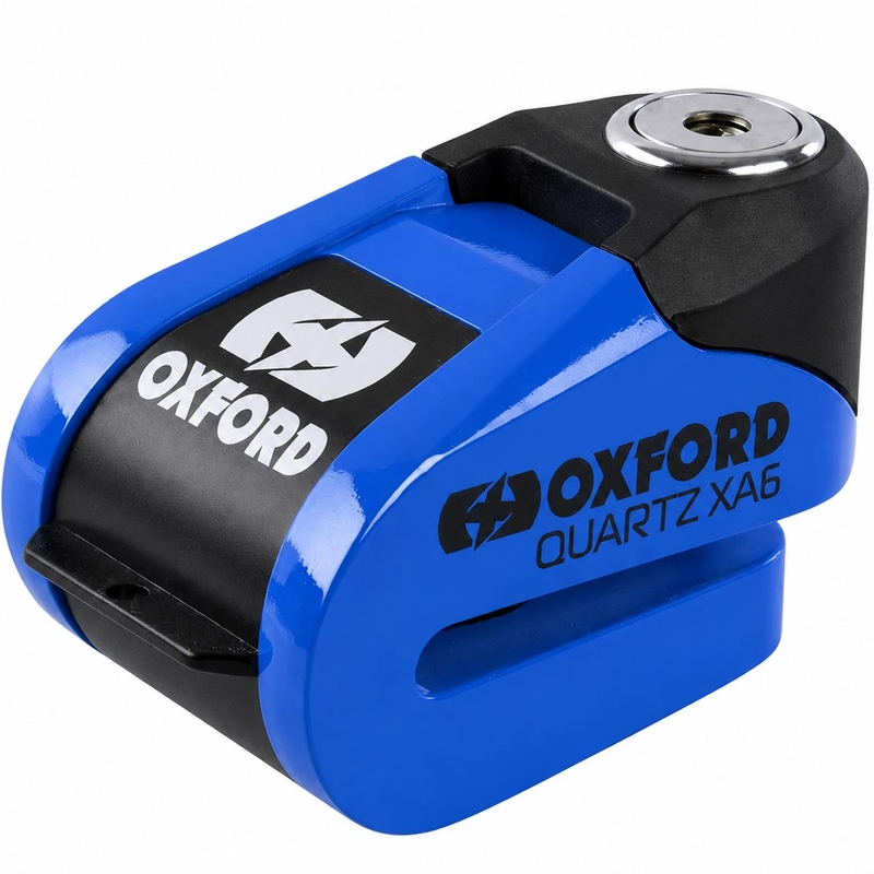 Κλειδαριά δισκόφρενου Oxford Quartz Alarm XA6 - Περιορισμένης Έκδοσης Μπλε