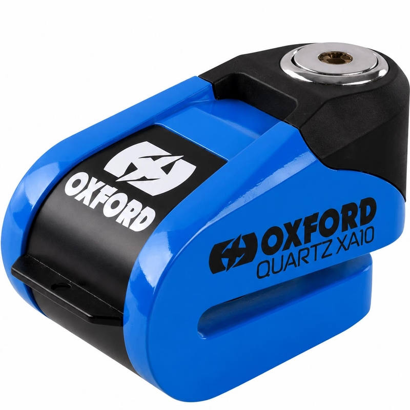 Κλειδαριά δισκόφρενου Oxford Quartz Alarm XA10 - Περιορισμένης Έκδοσης Μπλε