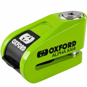 Κλείδωμα δισκόφρενου Oxford Alpha Alarm XA14 - Περιορισμένης Έκδοσης Πράσινο