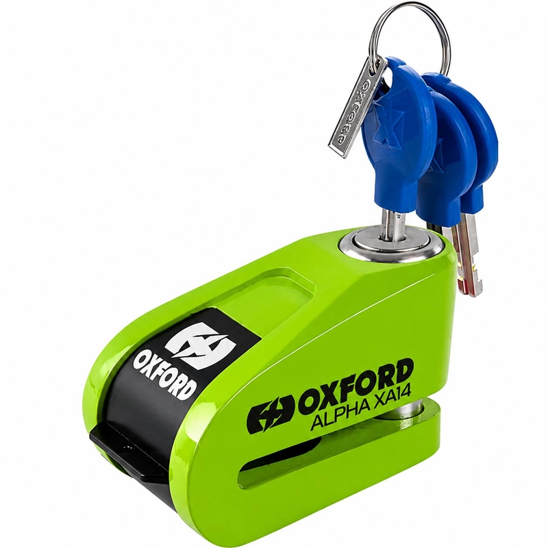 Κλείδωμα δισκόφρενου Oxford Alpha Alarm XA14 - Περιορισμένης Έκδοσης Πράσινο