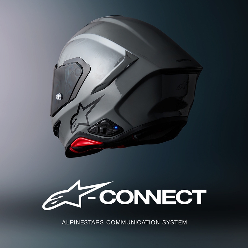 Ενδοεπικοινωνία Bluetooth για μοτοσικλέτα Σύστημα Alpinestars A-CONNECT μαύρο