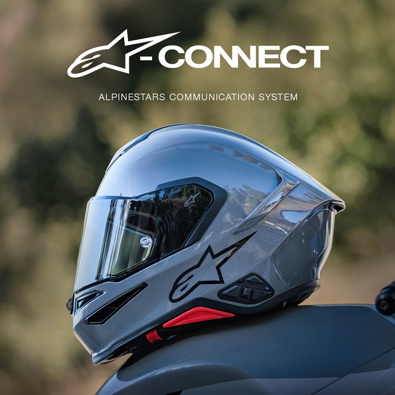 Ενδοεπικοινωνία Bluetooth για μοτοσικλέτα Σύστημα Alpinestars A-CONNECT μαύρο