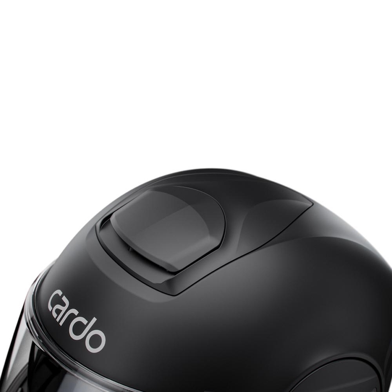 Κράνος μοτοσικλέτας Cardo Beyond GTS full face, μαύρο