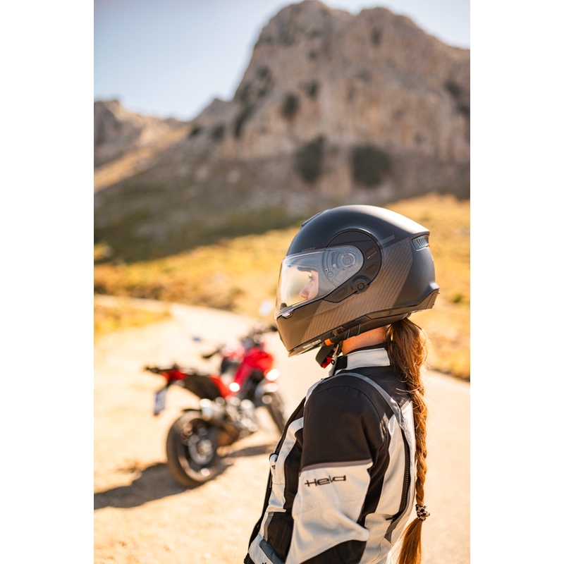Κράνος μοτοσικλέτας Cardo Beyond GTS full face, μαύρο