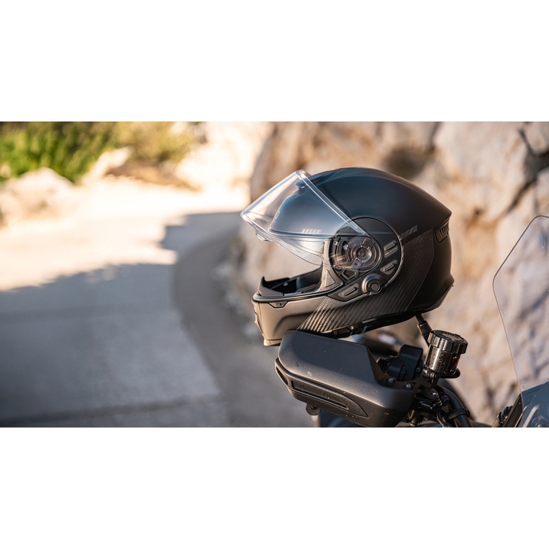 Κράνος μοτοσικλέτας Cardo Beyond GTS full face, μαύρο