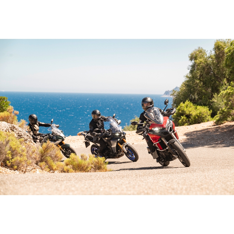 Κράνος μοτοσικλέτας Cardo Beyond GTS full face, μαύρο