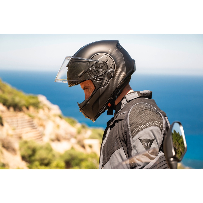 Κράνος μοτοσικλέτας Cardo Beyond GTS full face, μαύρο