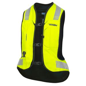HELITE Turtle 2 φλούο κίτρινο γιλέκο αερόσακου HELITE Turtle 2