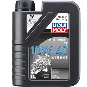LIQUI MOLY Συνθετικό λάδι κινητήρα για μοτοσικλέτες 4T 10W40 Street 1 l