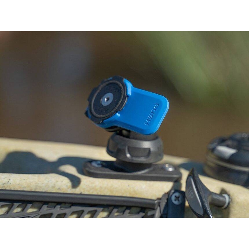 Βάση στήριξης τηλεφώνου Quad Lock® 360 με μοχλό απελευθέρωσης μπλε-μαύρο
