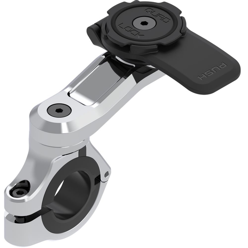 Βάση τιμονιού Quad Lock® PRO για τηλέφωνο, χρωμιωμένη