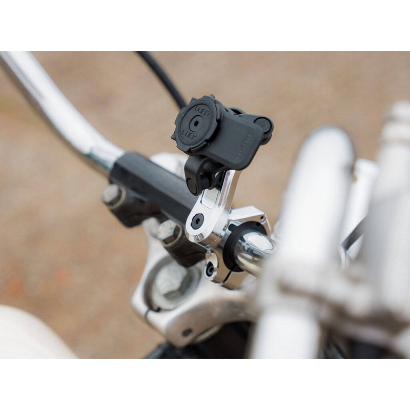 Βάση τιμονιού Quad Lock® PRO για τηλέφωνο, χρωμιωμένη