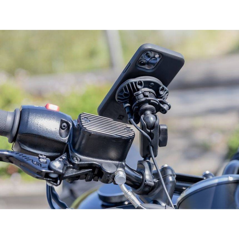 Βάση στήριξης τηλεφώνου Quad Lock® 360 V2 για μικρό τηλέφωνο, μαύρη