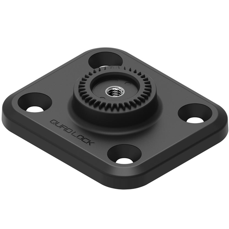 Επίπεδη βάση Quad Lock® 360 μαύρη