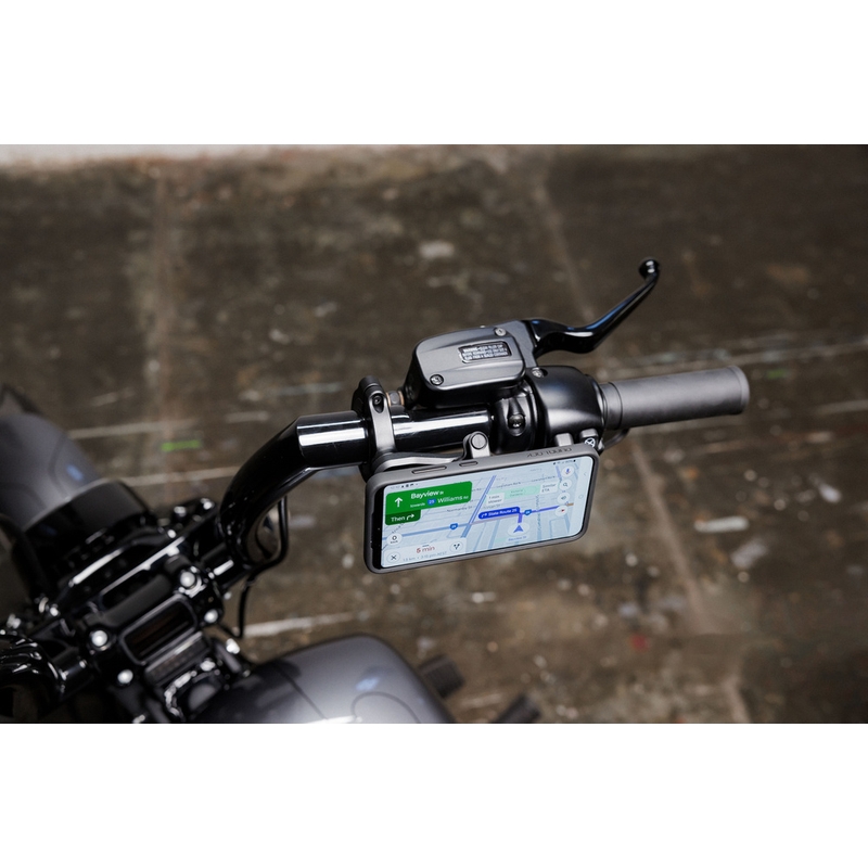 Μεγάλη βάση τηλεφώνου Quad Lock® PRO για τιμόνι, μαύρη