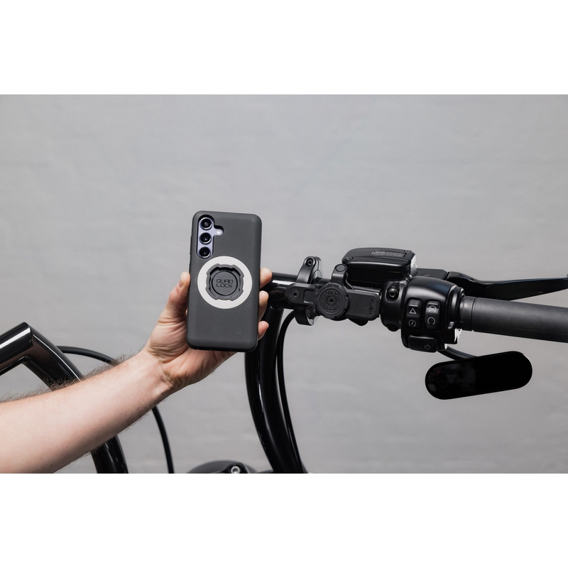 Μεγάλη βάση τηλεφώνου Quad Lock® PRO για τιμόνι, μαύρη