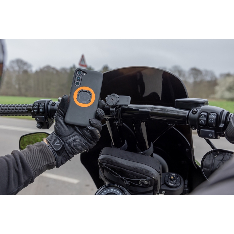 Μεγάλη βάση τηλεφώνου Quad Lock® PRO για τιμόνι, μαύρη