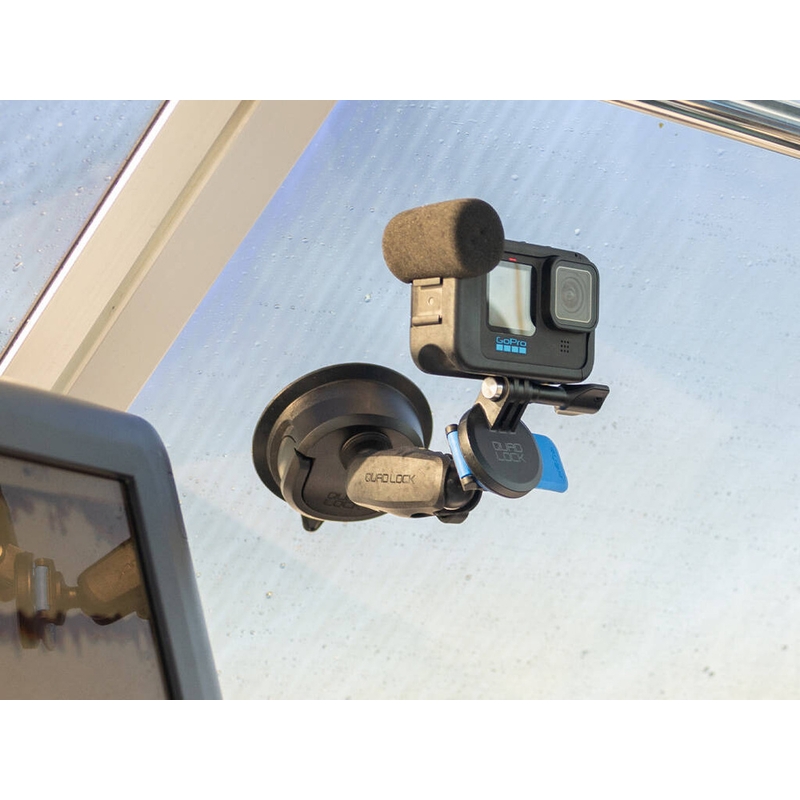 Προσαρμογέας κάμερας αθλητικών Quad Lock® - Standard Go Pro Black