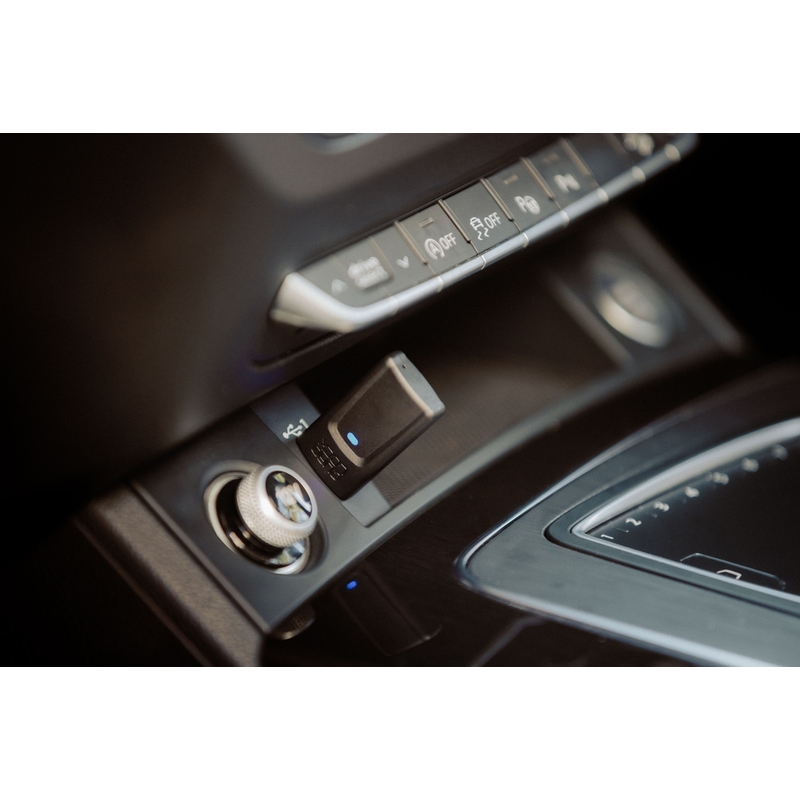 Ασύρματος προσαρμογέας Quad Lock® CarPlay/Android Auto, μαύρος