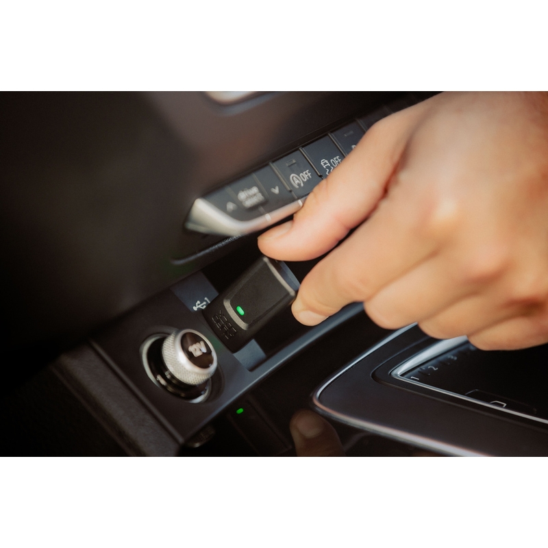 Ασύρματος προσαρμογέας Quad Lock® CarPlay/Android Auto, μαύρος