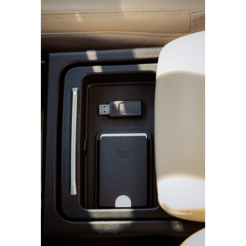 Ασύρματος προσαρμογέας Quad Lock® CarPlay/Android Auto, μαύρος