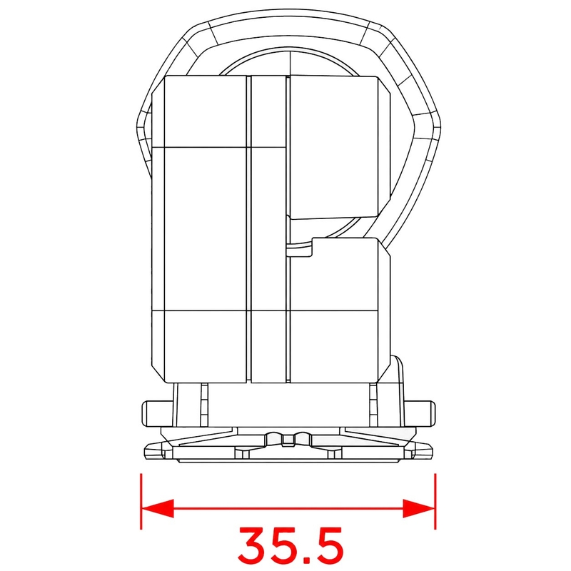 Τρίποδο Quad Lock® μαύρο