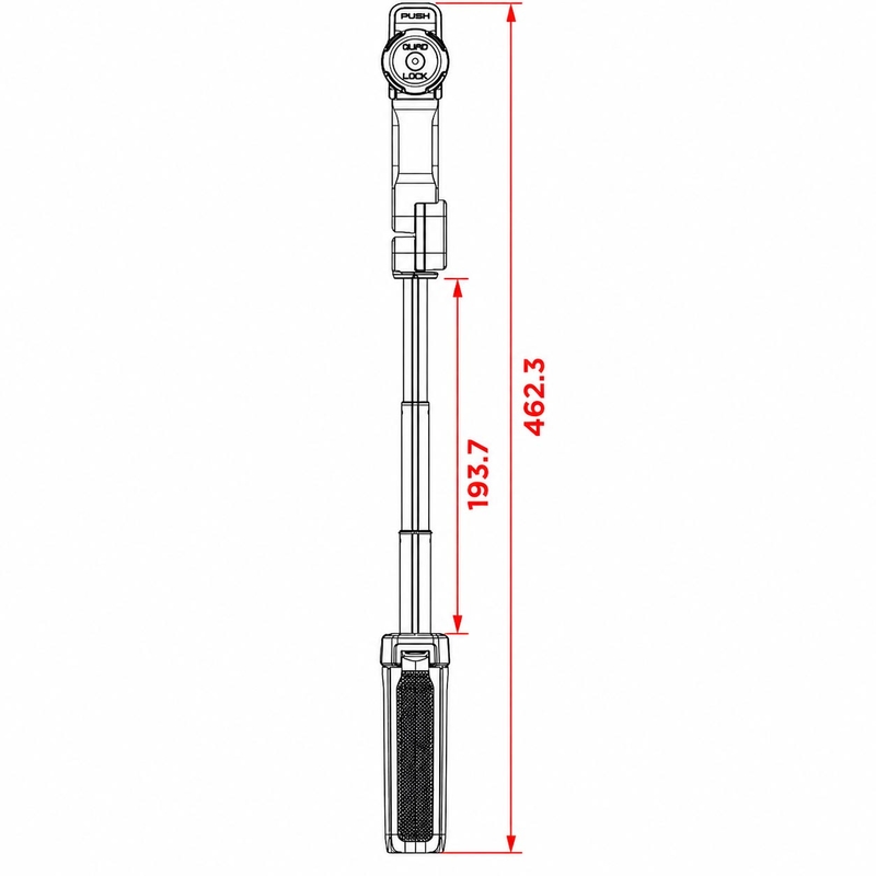 Τρίποδο Quad Lock® μαύρο