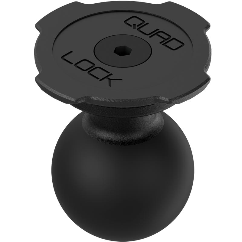 Quad Lock® Car - Αντάπτορες με καπάκια σφαιρικής κορυφής μαύροι