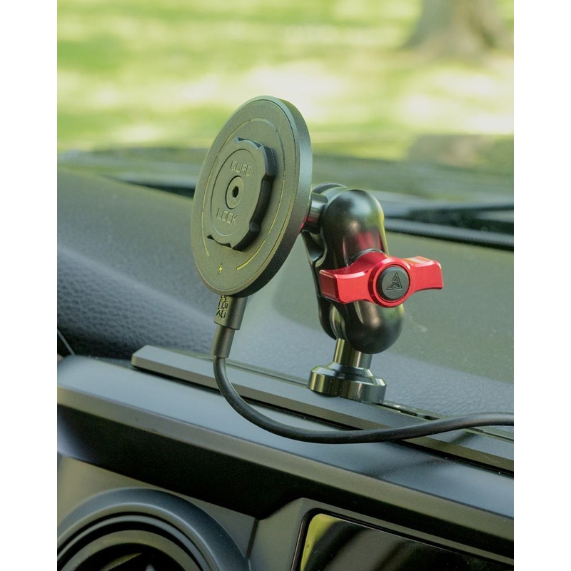 Quad Lock® Car - Αντάπτορες με καπάκια σφαιρικής κορυφής μαύροι
