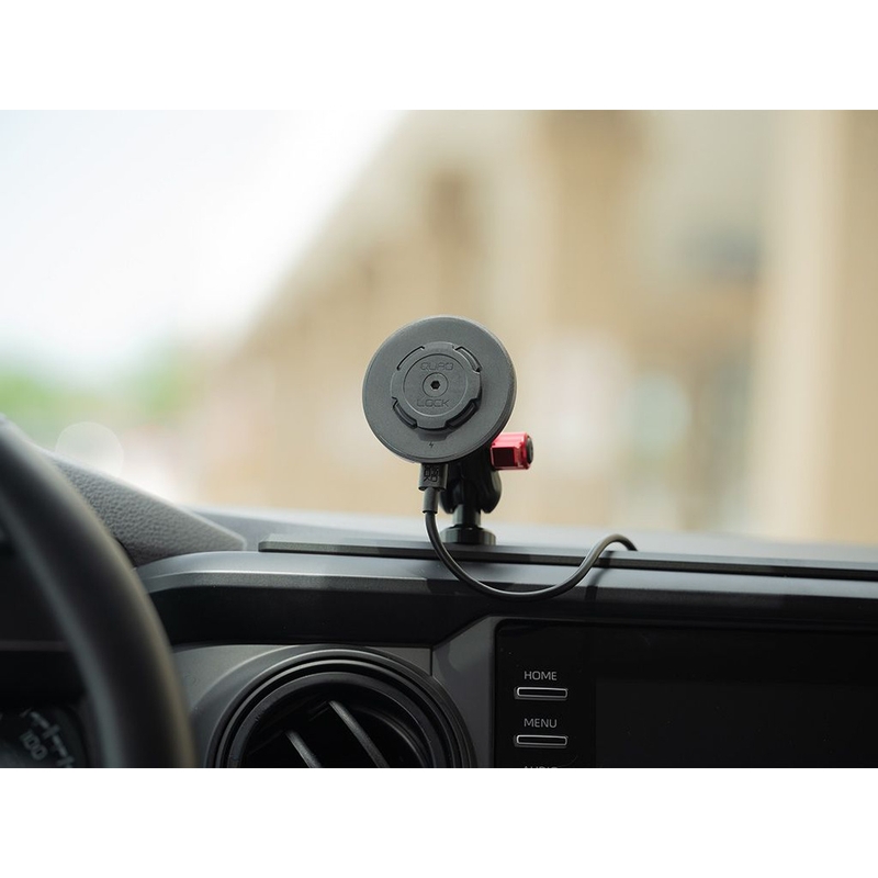 Quad Lock® Car - Αντάπτορες με καπάκια σφαιρικής κορυφής μαύροι