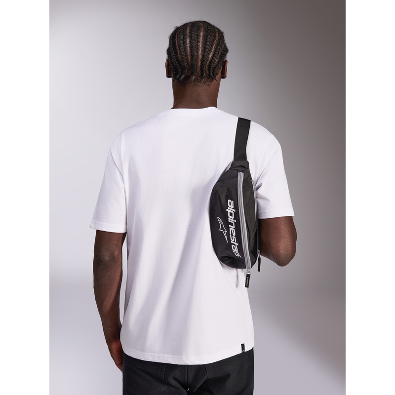 Τσάντα μέσης Alpinestars Only Linear 2L μαύρη-λευκή