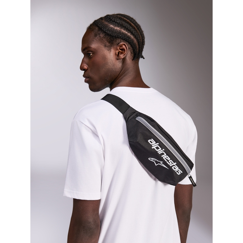 Τσάντα μέσης Alpinestars Only Linear 2L μαύρη-λευκή