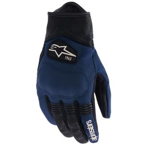 Γάντια μοτοσικλέτας Alpinestars Tracker σκούρο μπλε-μαύρο