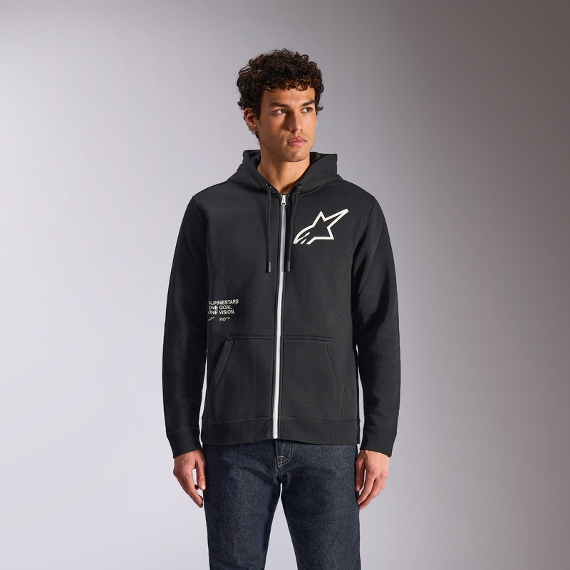 Φούτερ Alpinestars με εγκάρσια μπλούζα, μαύρο