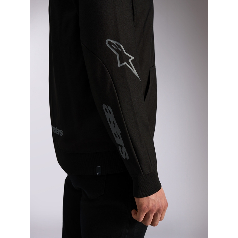 Φούτερ Alpinestars Sessions 3 μαύρο-γκρι