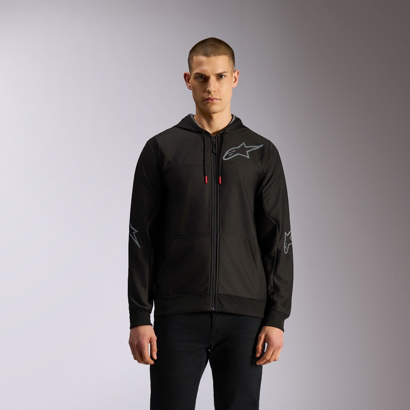 Φούτερ Alpinestars Sessions 3 μαύρο-γκρι