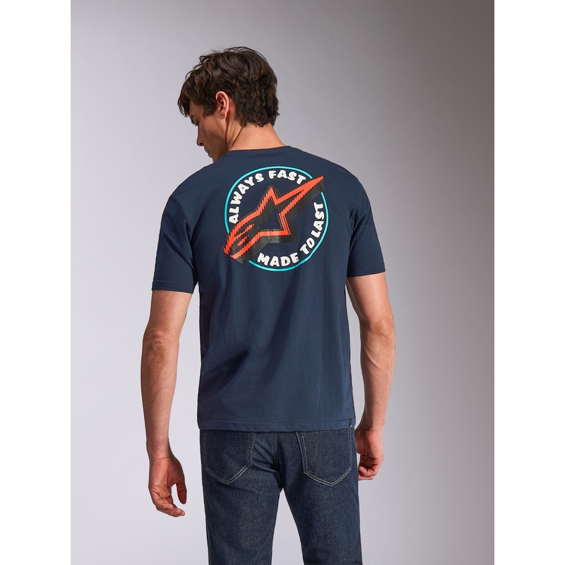 Μπλε μπλουζάκι Alpinestars Aorbit CSF