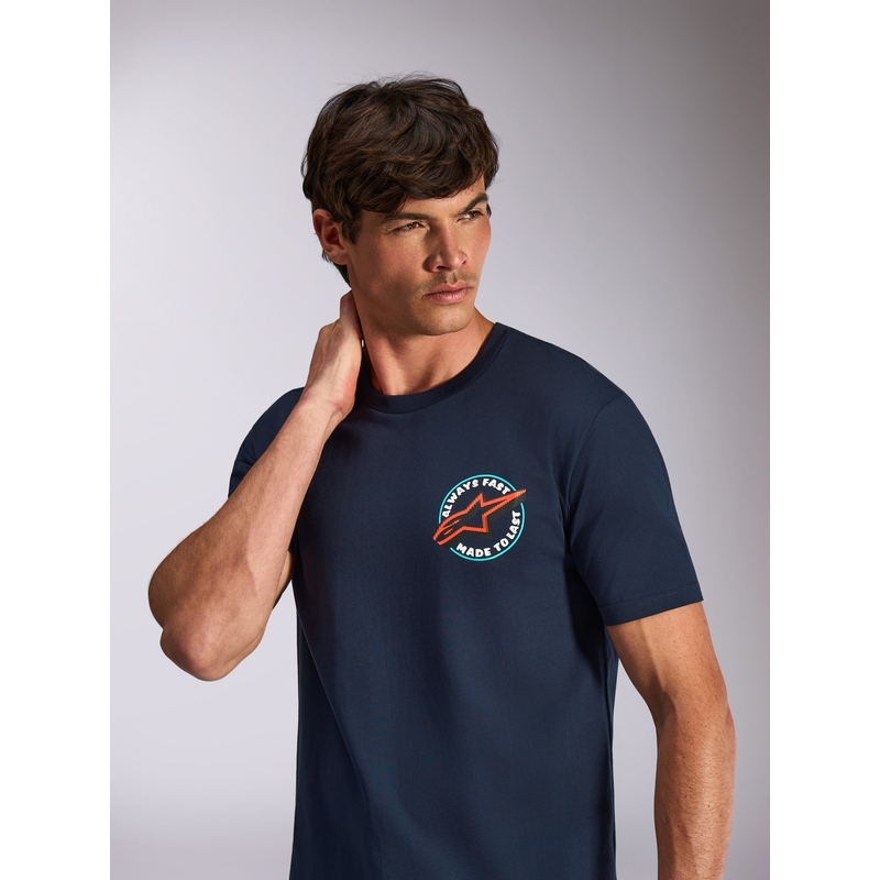 Μπλε μπλουζάκι Alpinestars Aorbit CSF