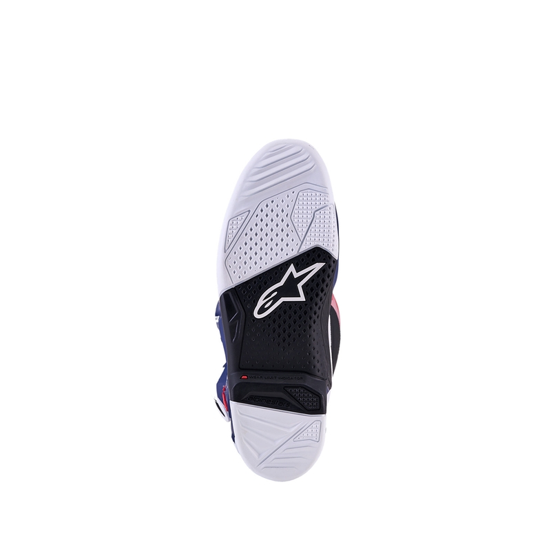 Μπότες motocross Alpinestars TECH 7 UNITY κόκκινο-λευκό-μπλε