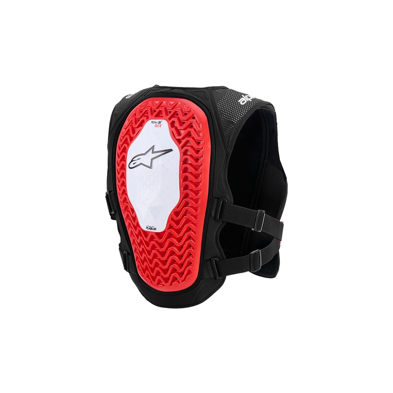 Γιλέκο αερόσακου Alpinestars TECH-AIR®MX Plasma λευκό-μαύρο-κόκκινο
