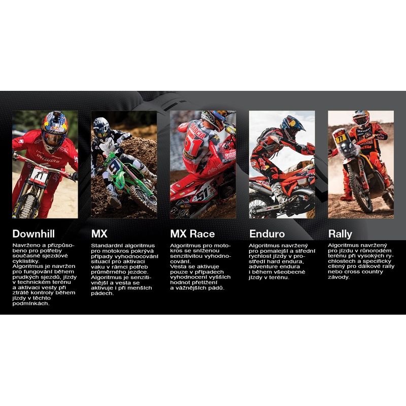 Γιλέκο αερόσακου Alpinestars TECH-AIR®MX Plasma λευκό-μαύρο-κόκκινο